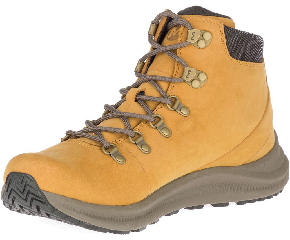 Merrell Vandrestøvler Herre - Ontario Mid Waterproof - Brune - BWY179036